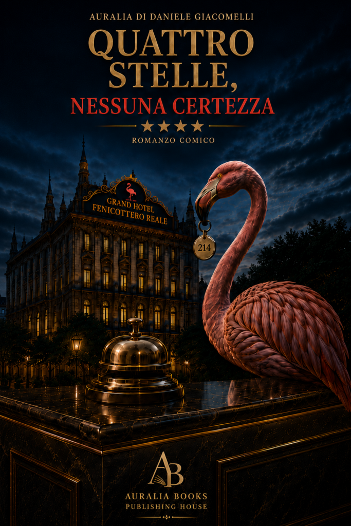 Copertina del romanzo “Quattro stelle, nessuna certezza”